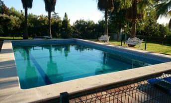 Toldo para piscina Sevilla 2
