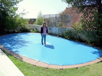 Cubre piscina proteger de caidas Sevilla
