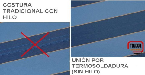 Telas para toldos en sevilla, sin hilo sin costuras. Termosoldado Telas para toldos en sevilla, sin hilo sin costuras. Termosoldado