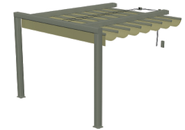Pérgola 80X80 portería Sevilla Pérgola con portería 80X80 Sevilla
