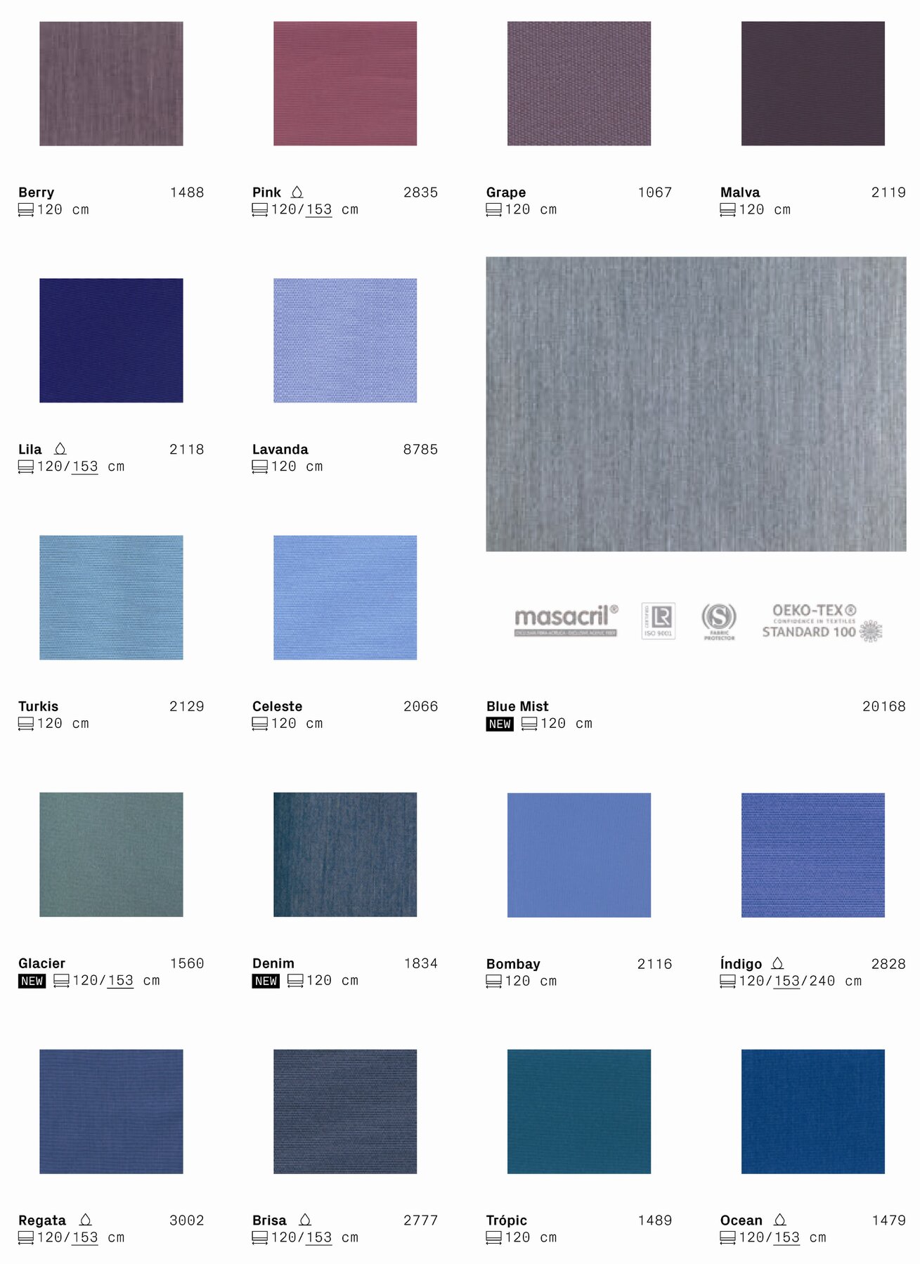 Berry 1488 Pink 2835 Grape 1067 Malva 2119 Lila 2118 Lavanda 8785 Turkis 2129 Celeste 2066 Blue Mist 20168 Glacier 1560 Denim 1834 Bombay 2116 Ăndigo 2828 Regata 3002 Brisa Berry 1488 Pink 2835 Grape 1067 Malva 2119 Lila 2118 Lavanda 8785 Turkis 2129 Celeste 2066 Blue Mist 20168 Glacier 1560 Denim 1834 Bombay 2116 Ăndigo 2828 Regata 3002 Brisa
