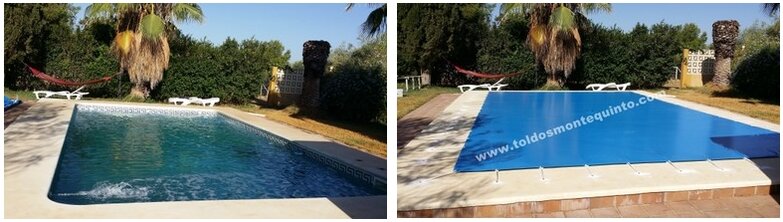 Cobertor de invierno para piscina Sevilla Cobertor de invierno para piscina Sevilla