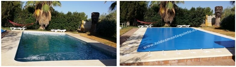 Cobertor de invierno para piscina Sevilla