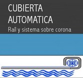 Cubiertas automáticas con railes sobre piedra para piscinas Presupuesto Cubiertas automáticas con railes sobre piedra para piscinas