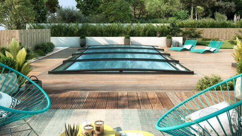 Cubierta para piscina mĂłvil en Sevilla Cubierta para piscina mĂłvil en Sevilla