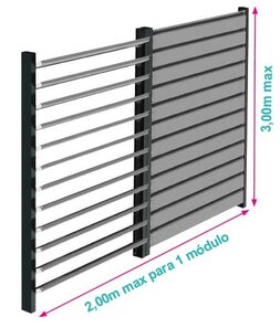 DIMENSIONES CELOSIAS DE ALUMINIO PARA PERGOLAS EN SEVILLA