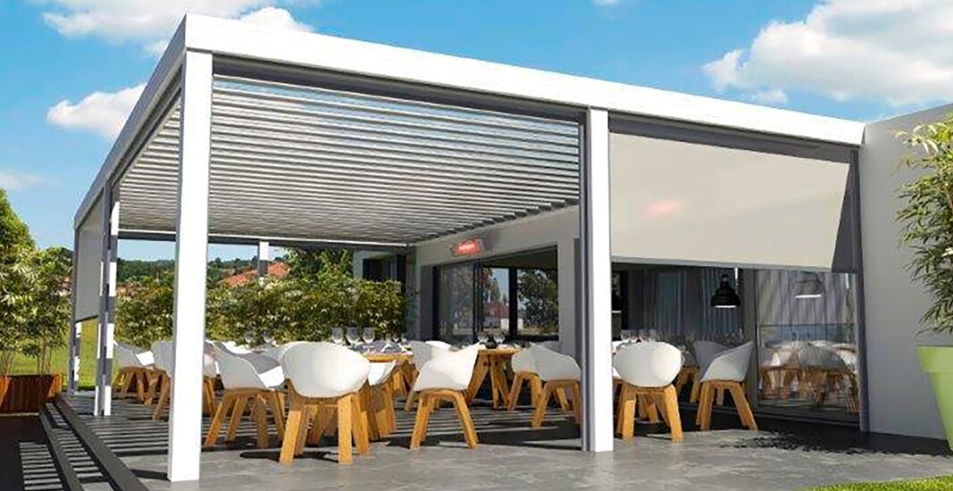 Diferentes modelos pergola bioclimatica Sevilla