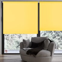 Estor opaco blackout color amarillo Sevilla