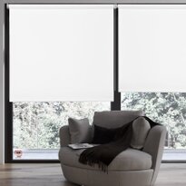 Estor opaco blackout color blanco Sevilla