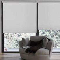 Estor opaco blackout color gris Sevilla