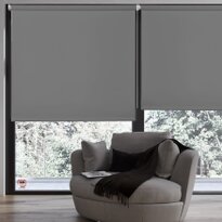 Estor opaco blackout color gris antracita Sevilla