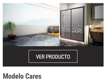 Precios mampara de baño corredera modelo Cares Sevilla