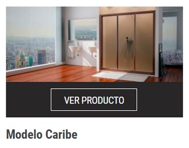 Precios mampara de baño corredera modelo Caribe Sevilla