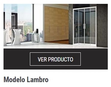 Precios mampara de baño corredera modelo Lambro Sevilla