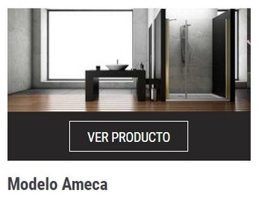 Precio mampara ducha frontal abatible Sevilla modelo Ameca