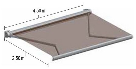 Medidas toldo cofre storbox-250 en sevilla Medidas toldo cofre storbox-250 en sevilla