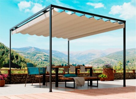 Pérgola palilleria Sevilla 80x40