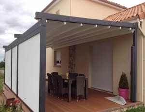 Presupuesto Pérgola retráctil tensada en Sevilla (3) Pérgola retráctil tensada en Sevilla