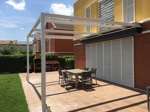 Presupuesto Toldo Pergola aluminio 80X80 Sevilla