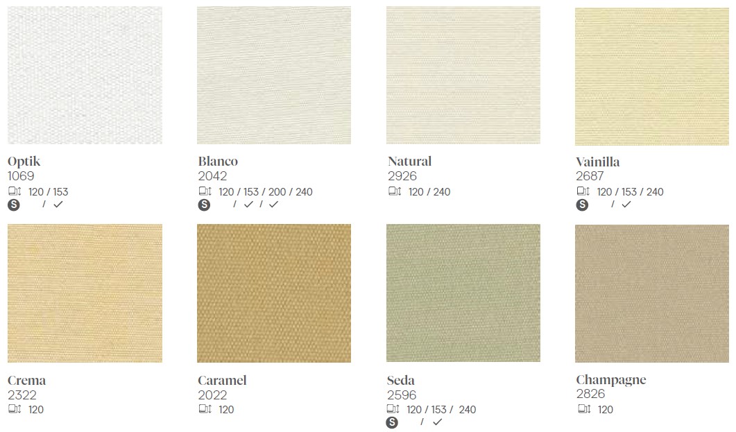 Optik 1069 - Blanco 2042 - natural 2926 Optik 1069 - Blanco 2042 - natural 2926