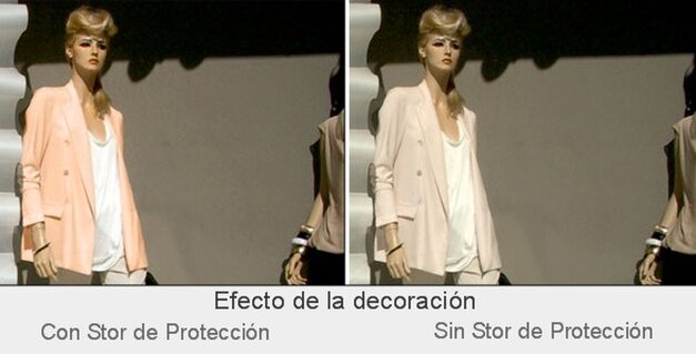 Stor de protección para escaparates Sevilla Stor de protección para escaparates Sevilla