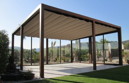 TOLDO PALILLERIA CON ESTRUCTURA DE 125X125 SEVILLA