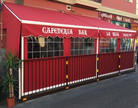 Presupuesto toldo bar Sevilla