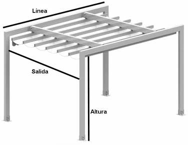 Toldo palilleria con dos porterias Sevilla