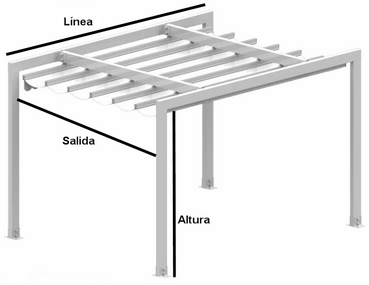 Toldo palilleria con dos porterias Sevilla