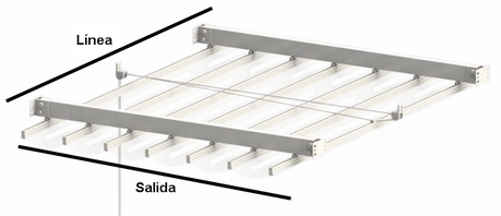 Toldo palilleria entre paredes Sevilla Toldo palilleria entre paredes Sevilla
