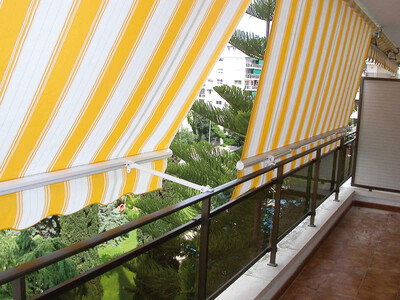 Toldo stor para balcón en Sevilla Toldo stor para balcón en Sevilla
